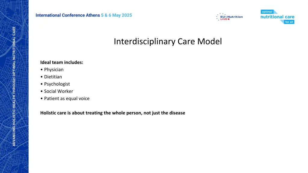 interdisciplinary care model