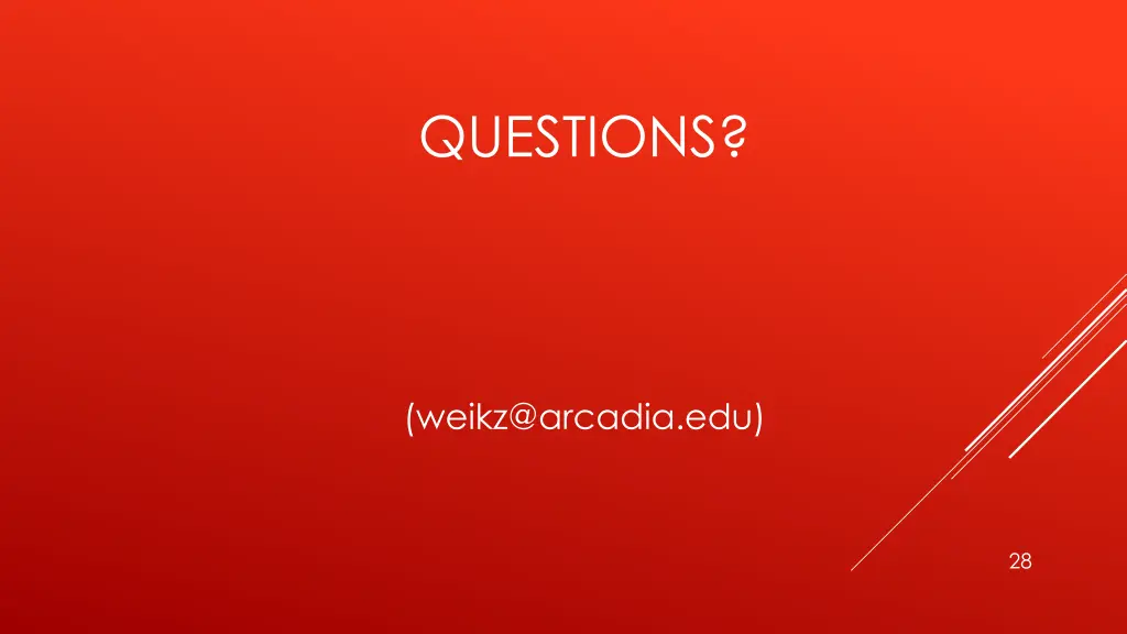 questions