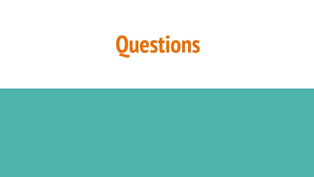questions