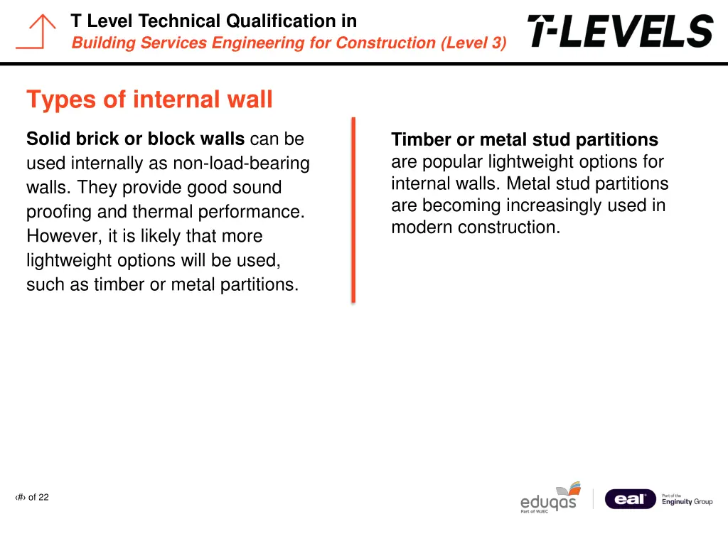 t level technical qualification in building 11