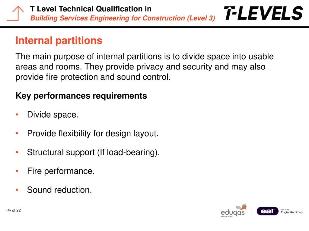 t level technical qualification in building 12