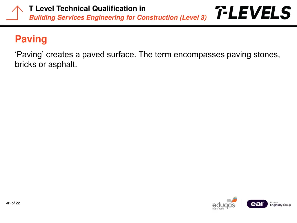 t level technical qualification in building 24
