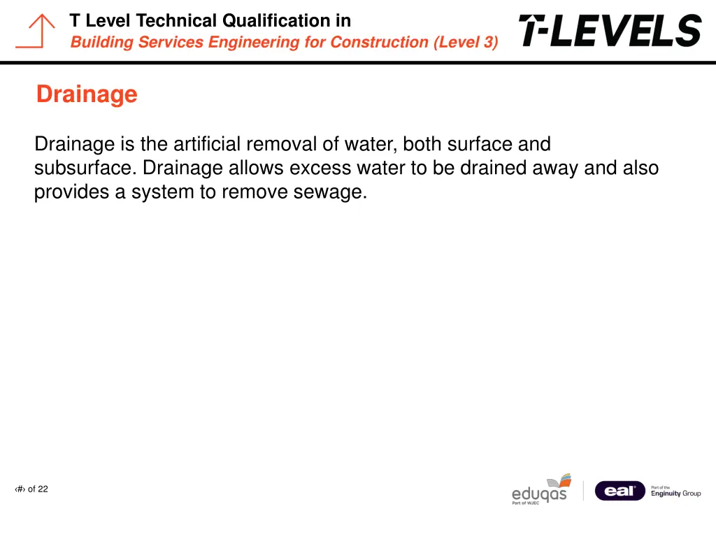 t level technical qualification in building 26