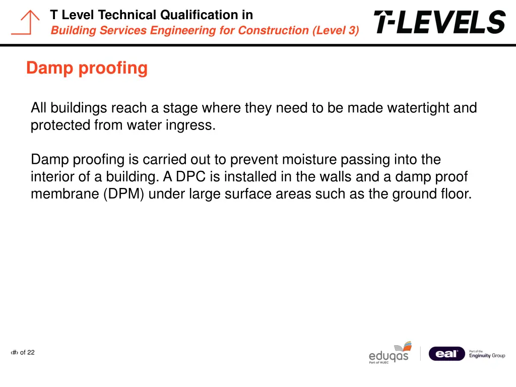 t level technical qualification in building 4