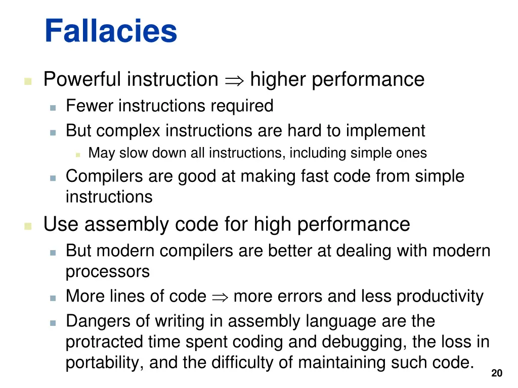 fallacies