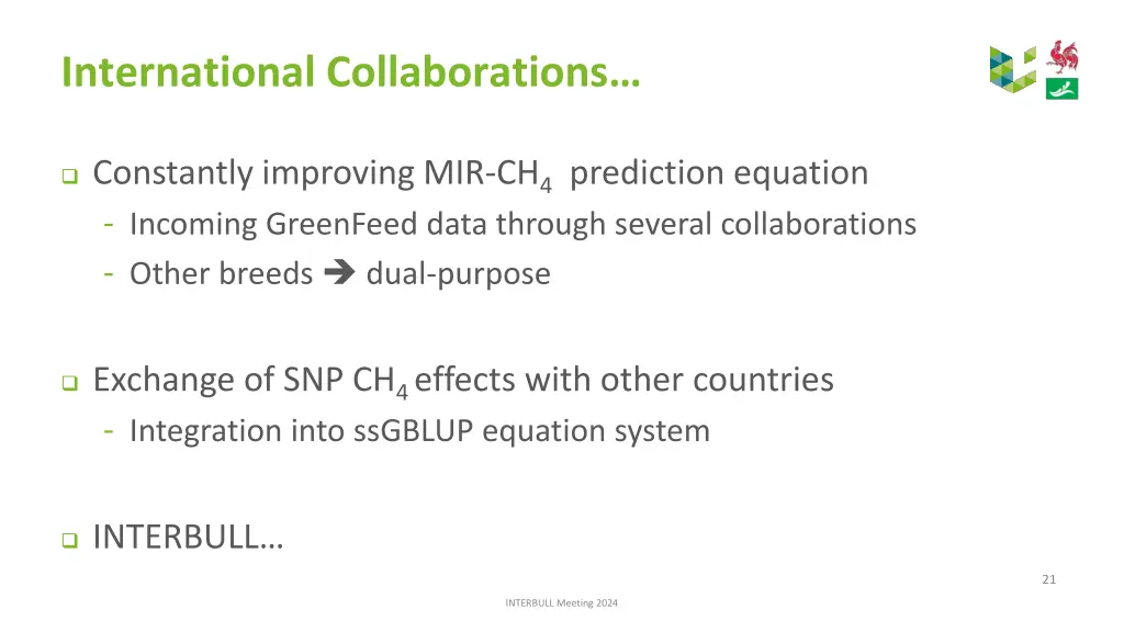 international collaborations