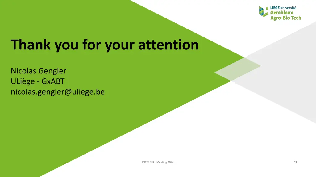 thank you for your attention
