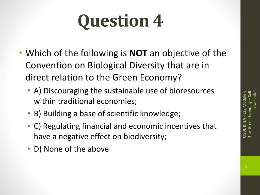 question 4