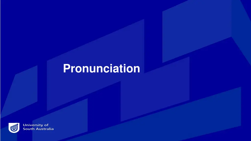 pronunciation