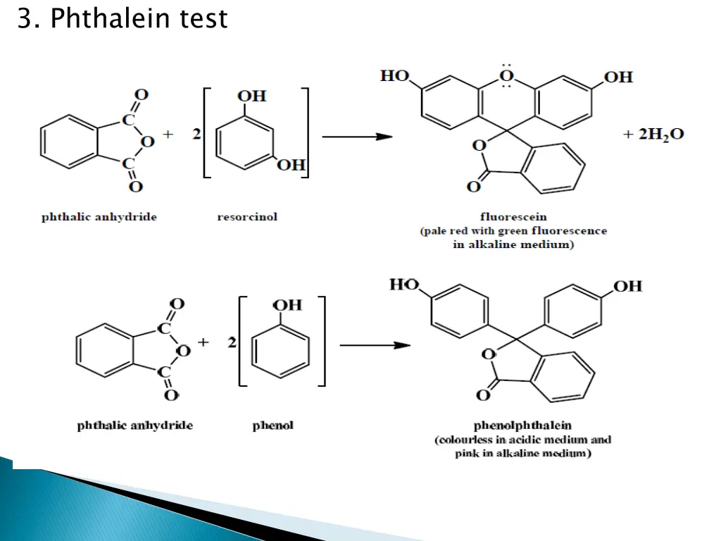 3 phthalein test
