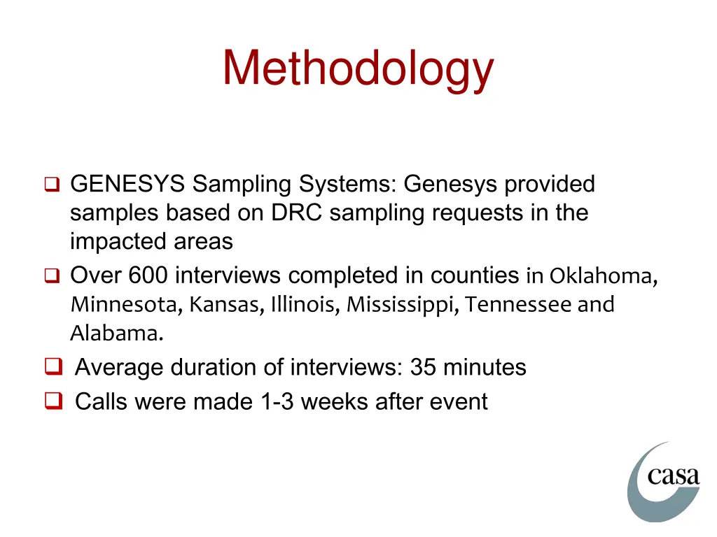 methodology