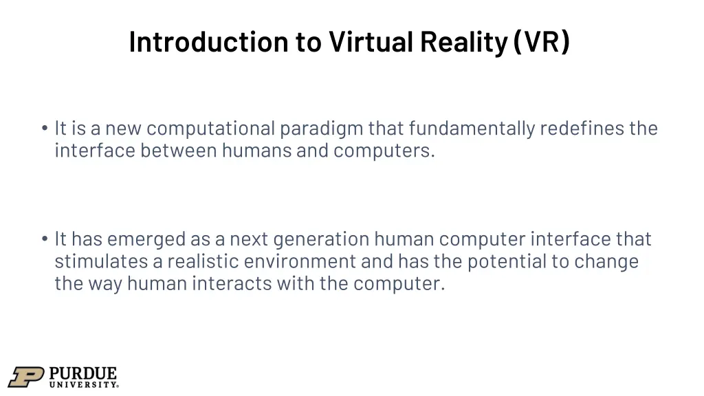 introduction to virtual reality vr 1