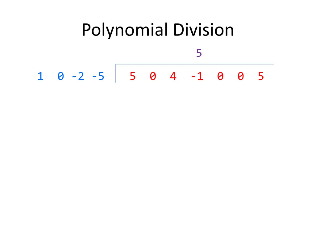 polynomial division 3