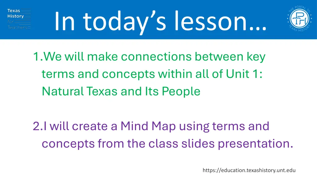 in today s lesson