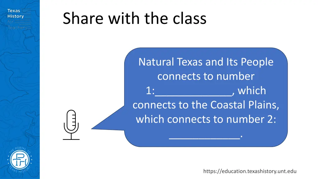 share with the class