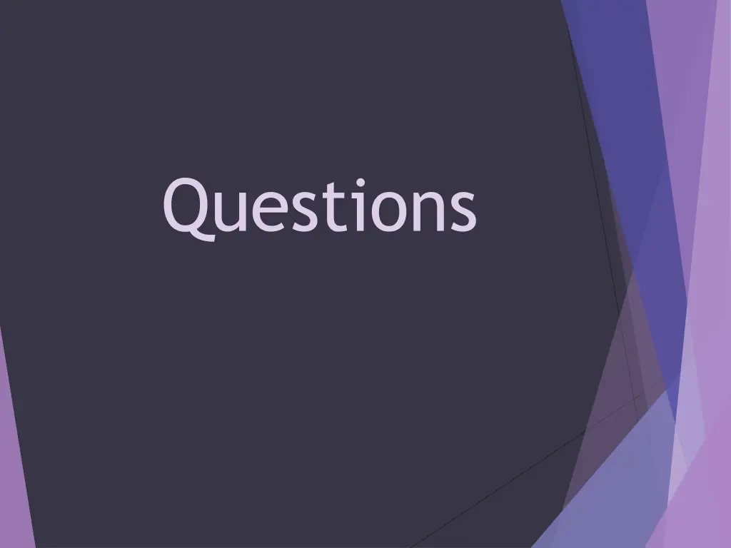 questions