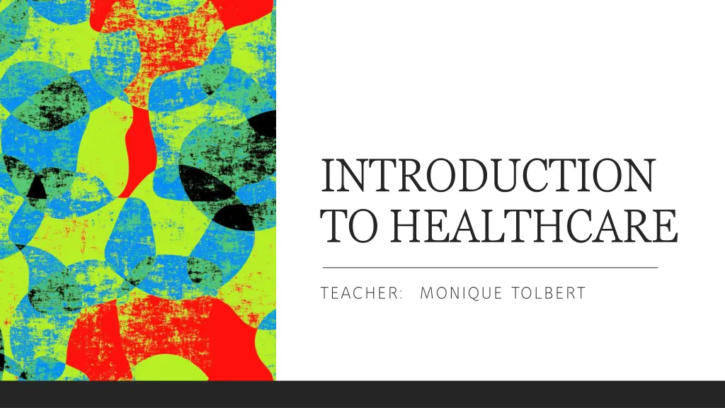 introduction to healthcare