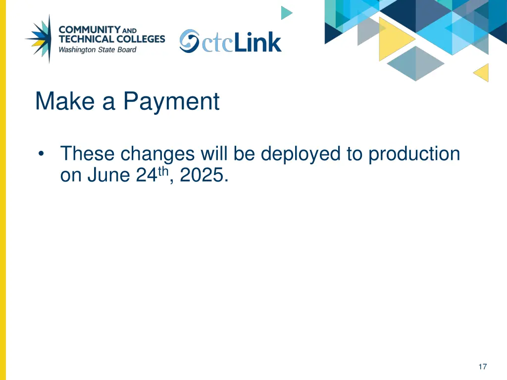 make a payment 1