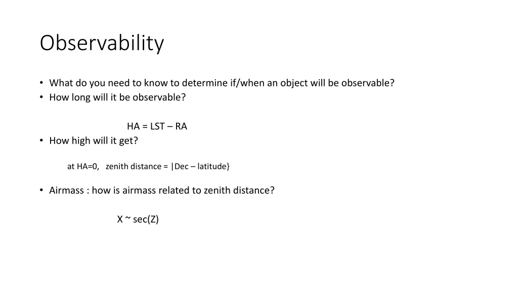 observability