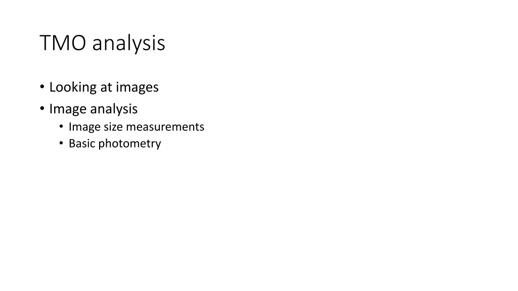 tmo analysis