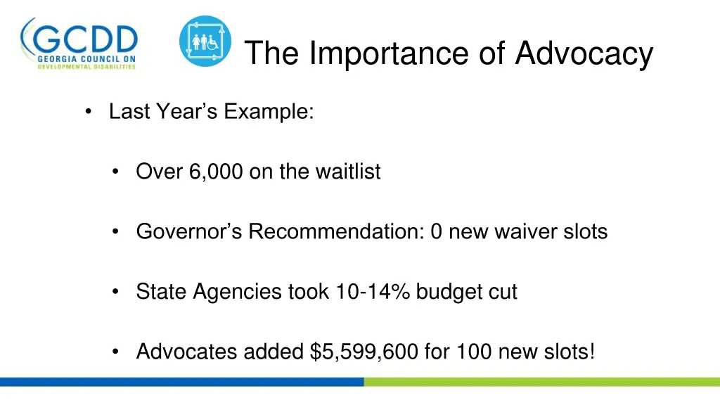 the importance of advocacy