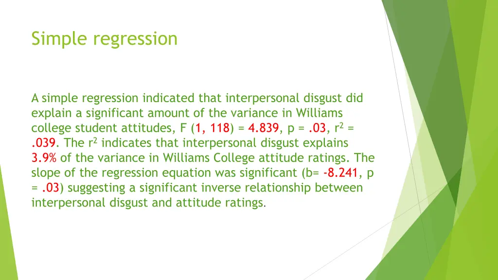 simple regression 1