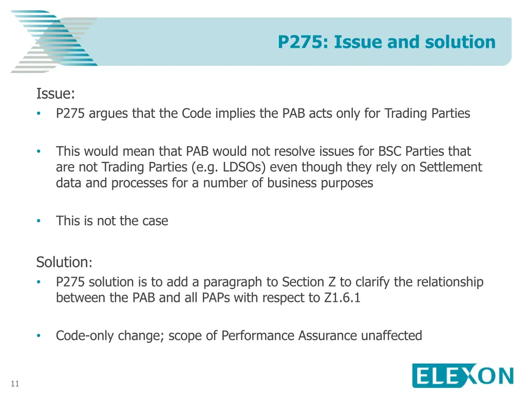 p275 issue and solution