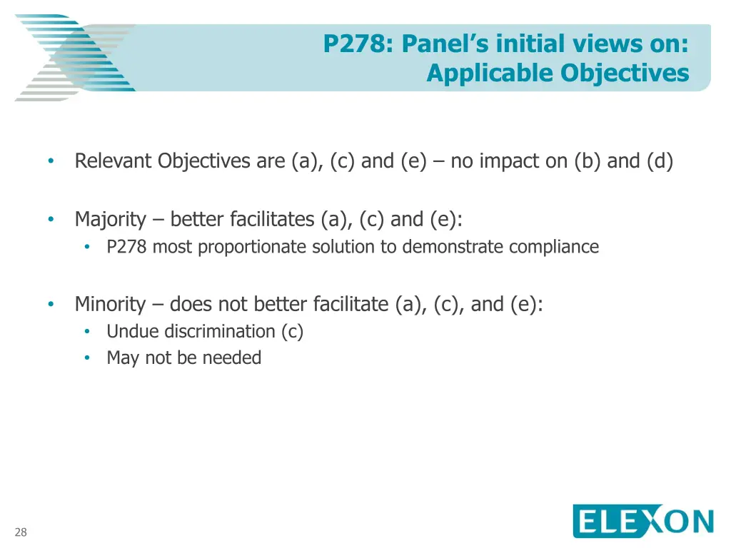 p278 panel s initial views on applicable