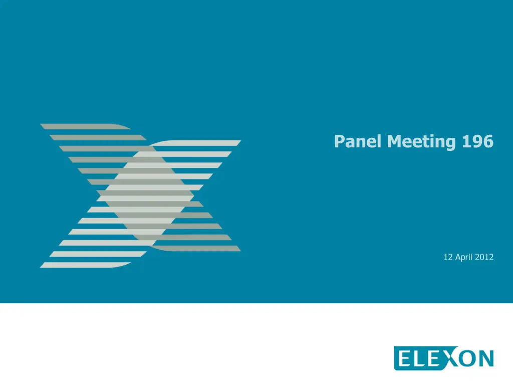 panel meeting 196