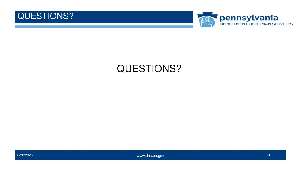 questions