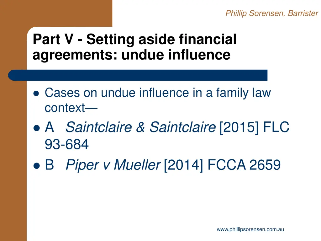 phillip sorensen barrister 28