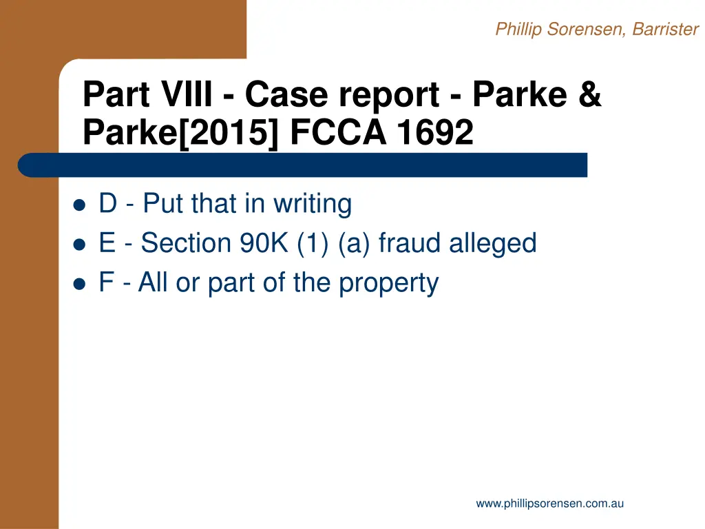 phillip sorensen barrister 45