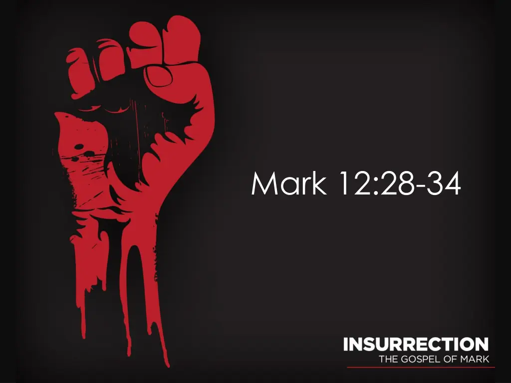 mark 12 28 34