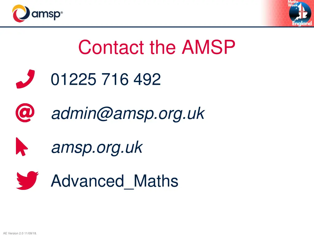 contact the amsp
