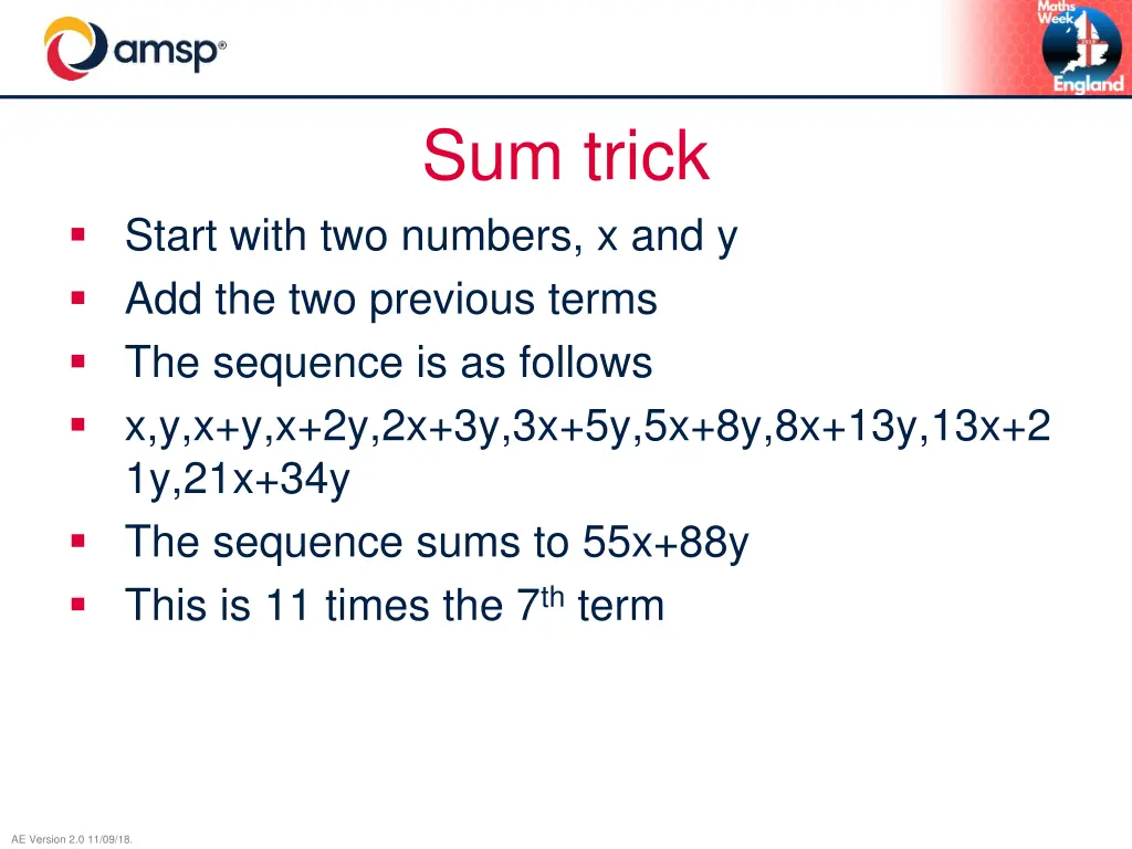 sum trick 1