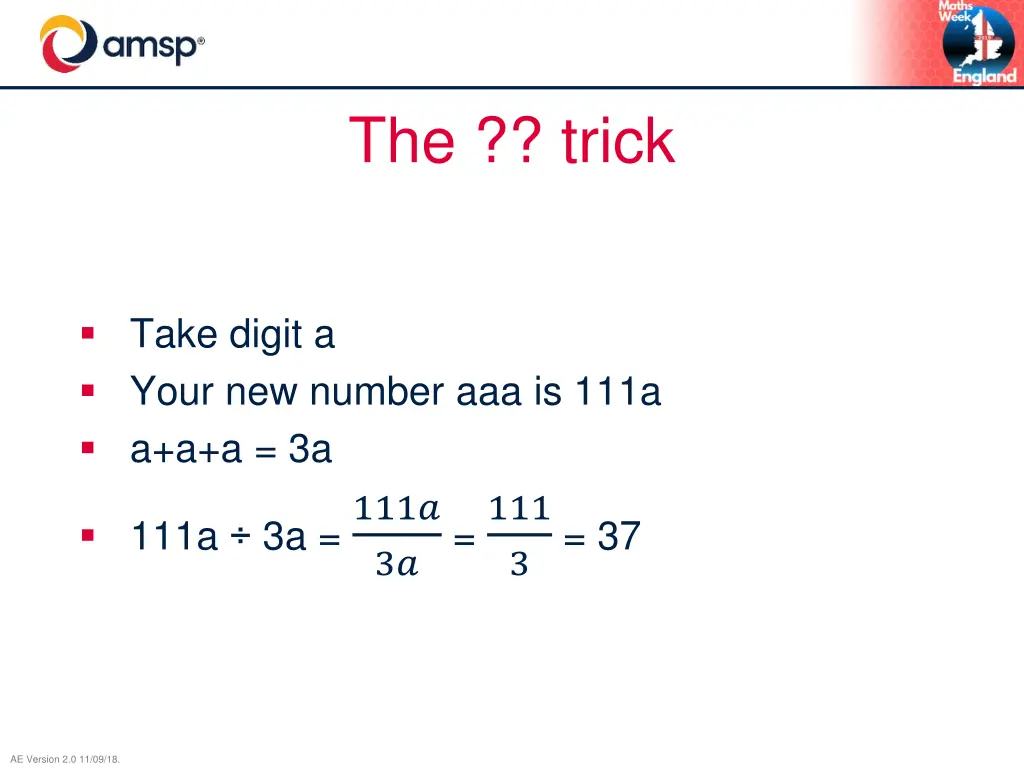 the trick 1