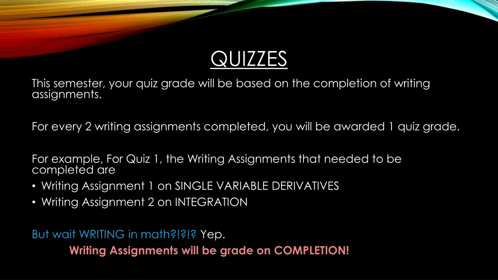 quizzes
