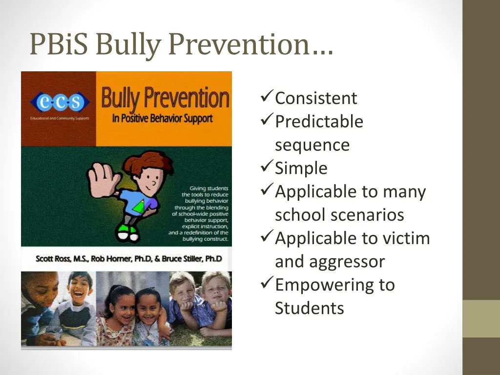 pbis bully prevention