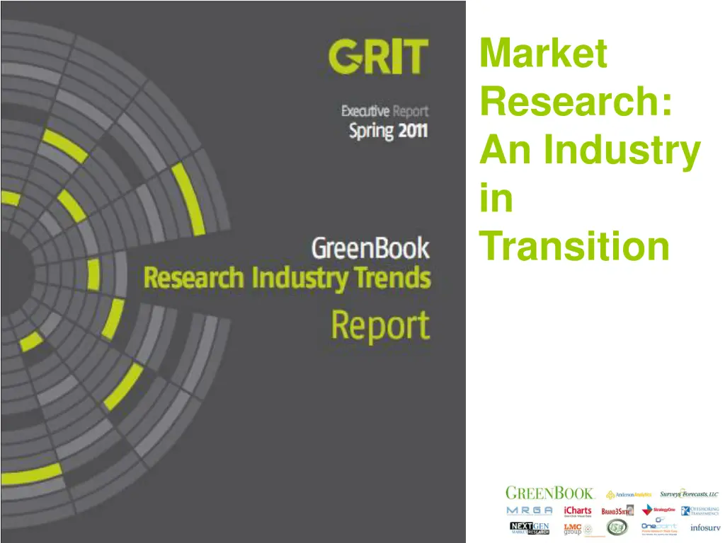 market research an industry in transition