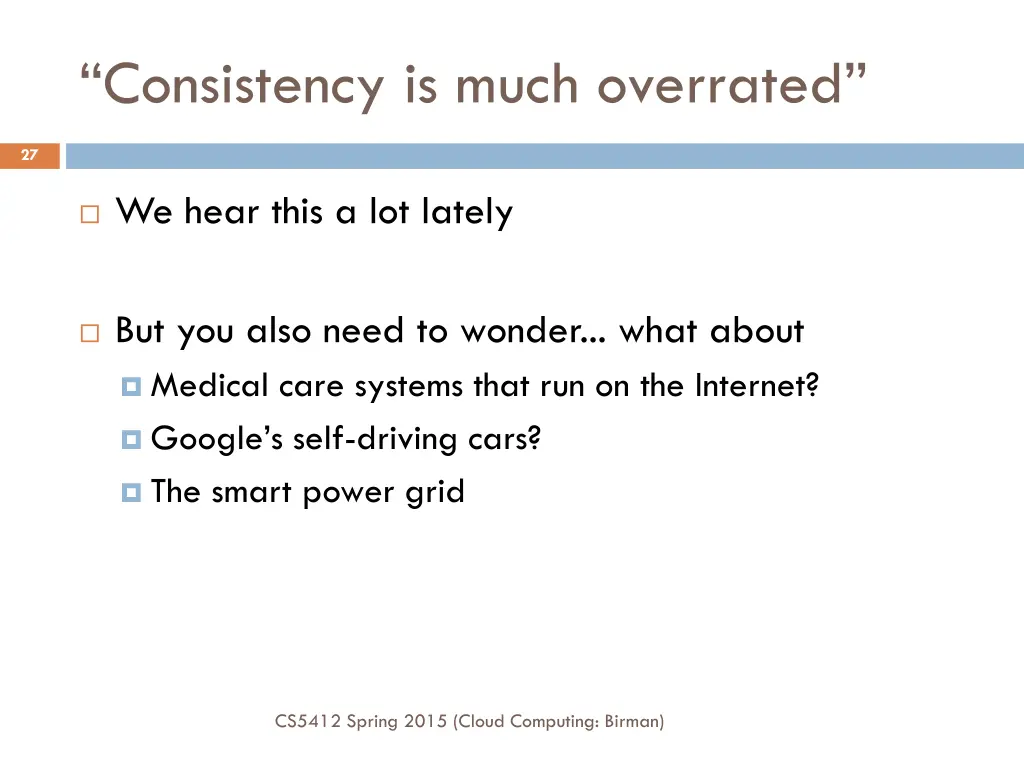 consistency is much overrated