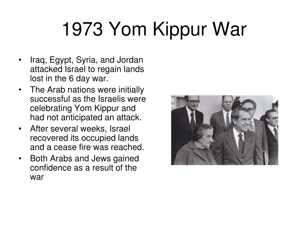 1973 yom kippur war