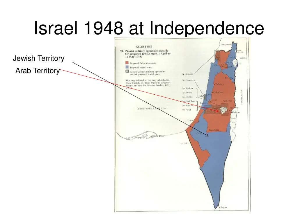 israel 1948 at independence