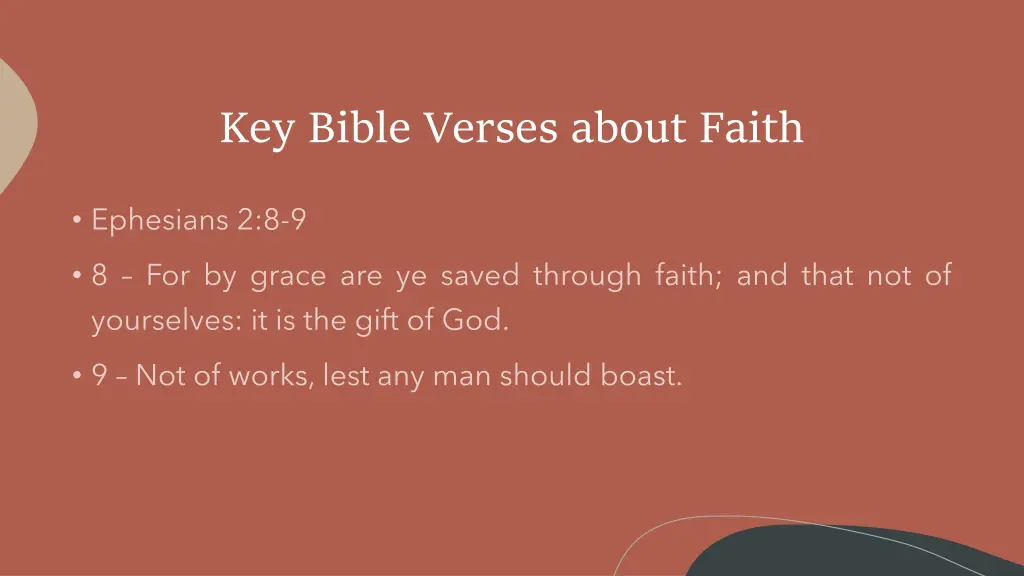 key bible verses about faith 1