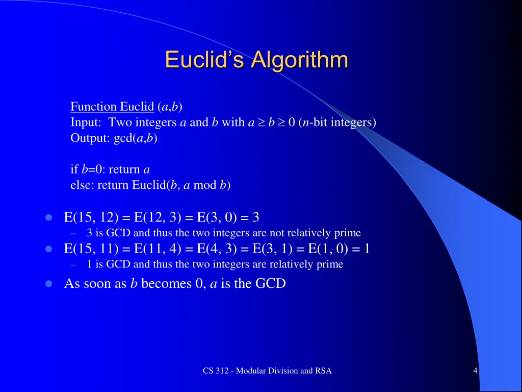 euclid s algorithm