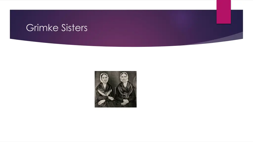 grimke sisters 1