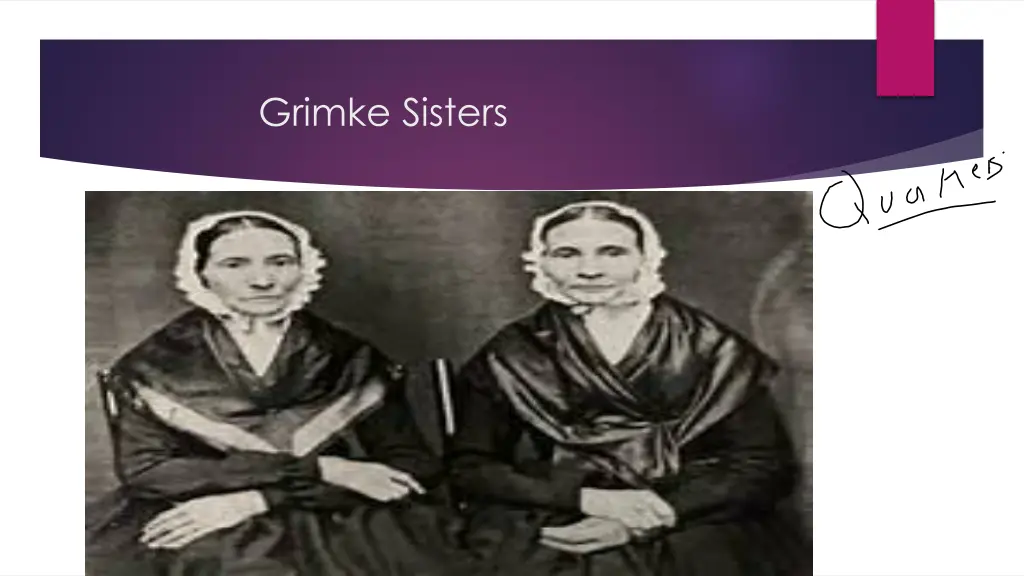 grimke sisters