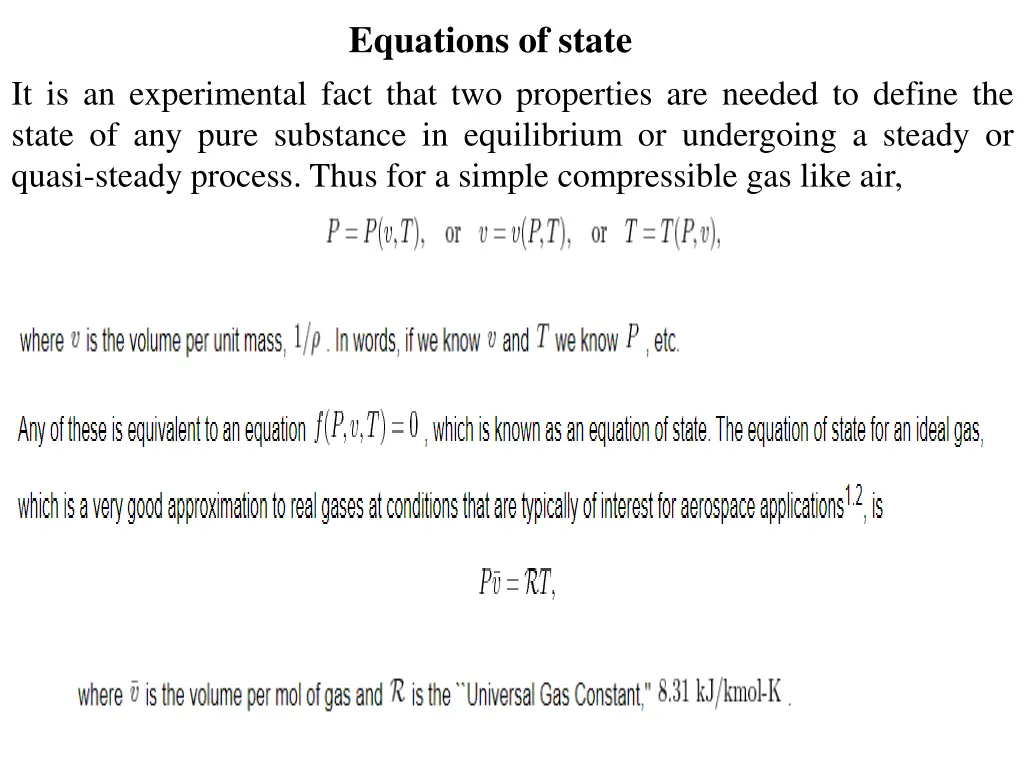 equations of state