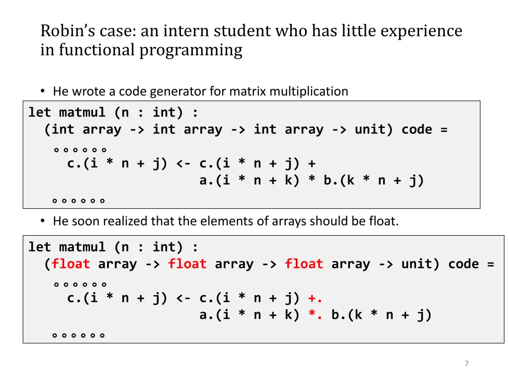 robin s case an intern student who has little