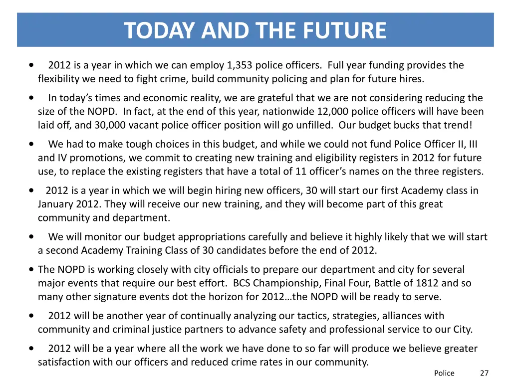 today and the future 1