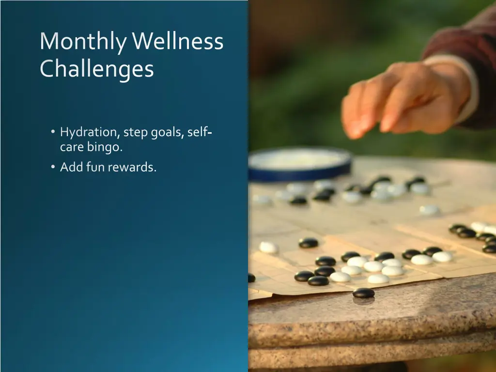 monthly wellness challenges